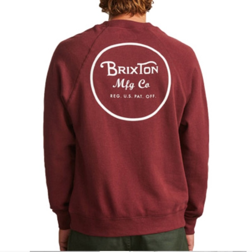 Brixton Wheeler fleece sweatshirt S